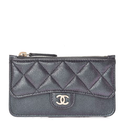 chanel card case flap|chanel card holder zip around.